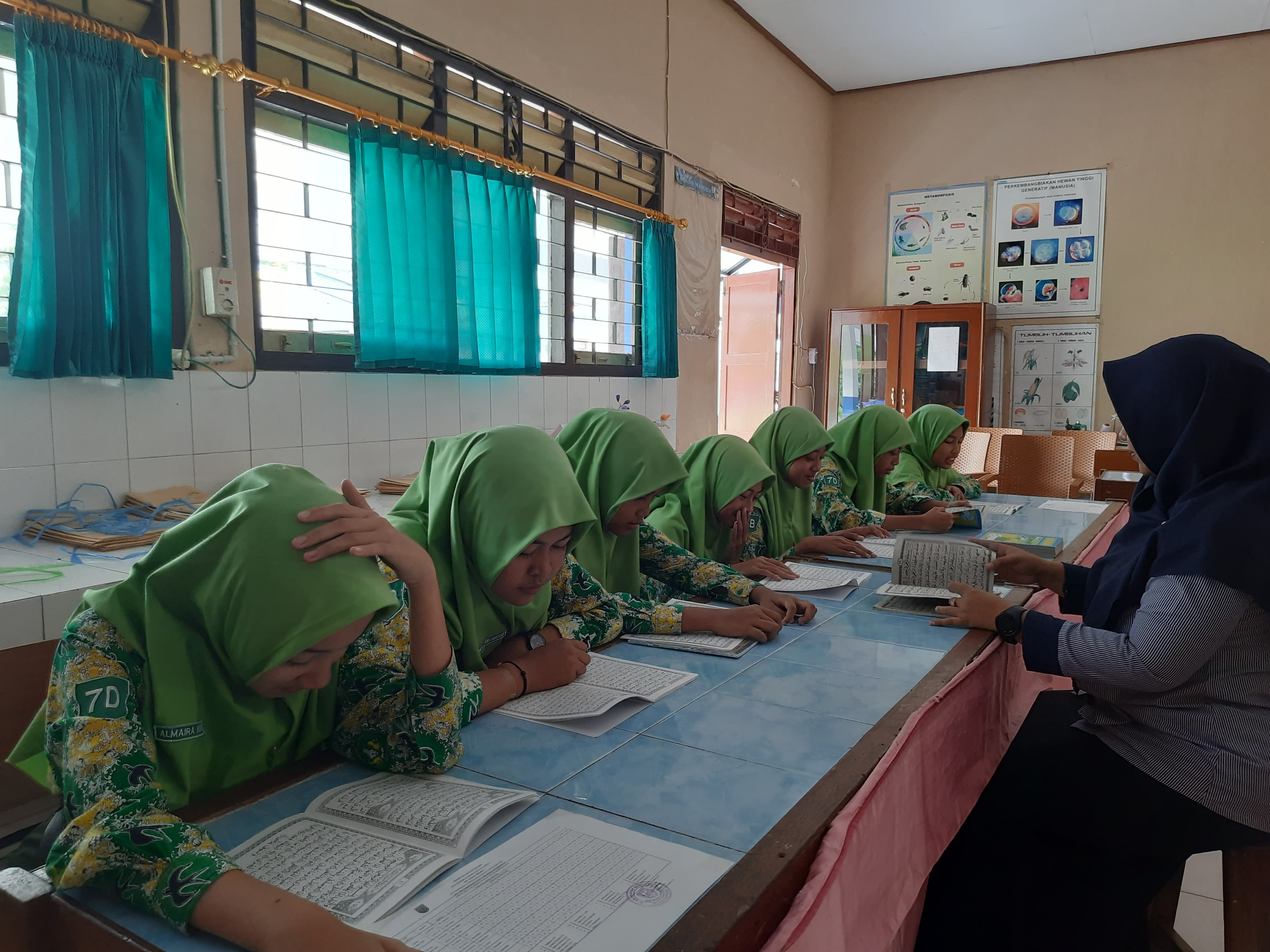 Galeri 9 untuk ekstrakurikuler Baca Tulis Al-Qur'an